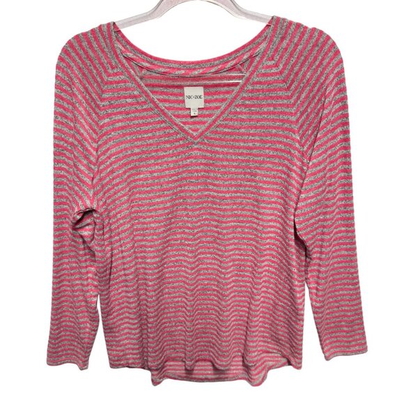 Anthro Thick Thermal Knit Sweater Top Pullover - Picture 1 of 7